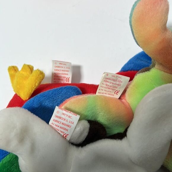 Lot of 6 rare collectible Beanie Babies - Picture 10 of 10